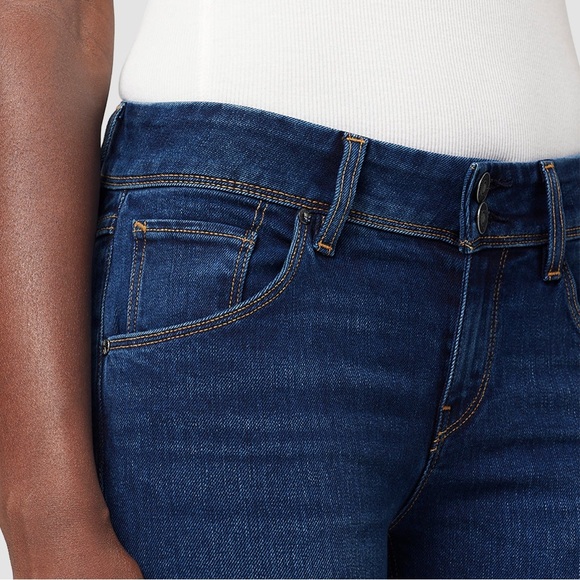 Hudson Crop Mid Rise Beth Baby Boot Jeans in Obscurity, Women’s Size 26. - Picture 5 of 13